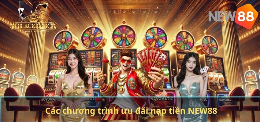 Các chương trình ưu đãi nạp tiền NEW88