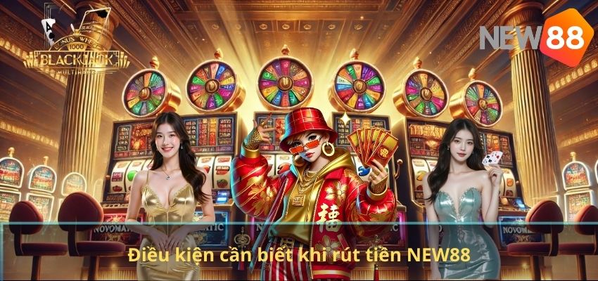 Điều kiện cần biết khi rút tiền NEW88